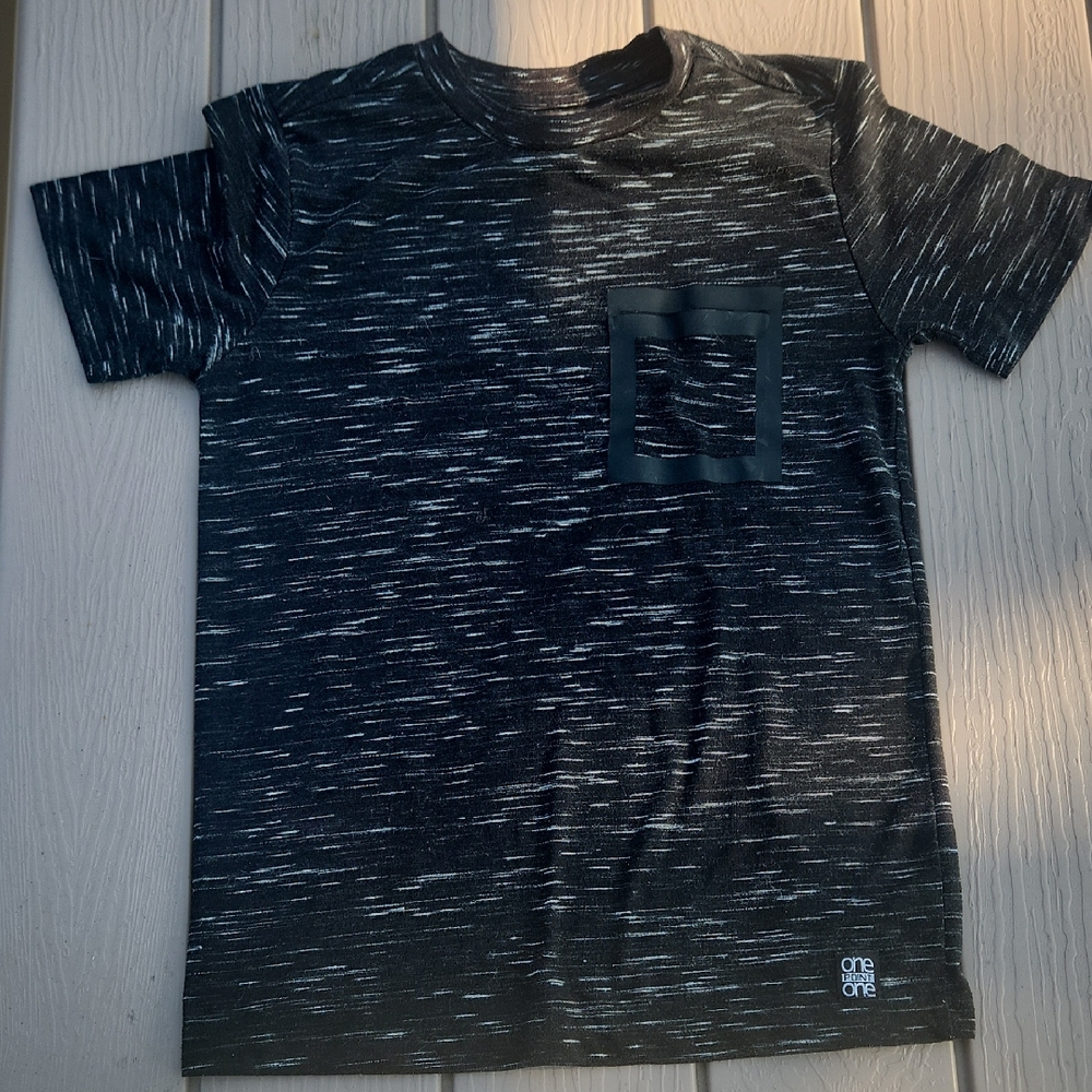 Kids Black Short Sleeve Tee